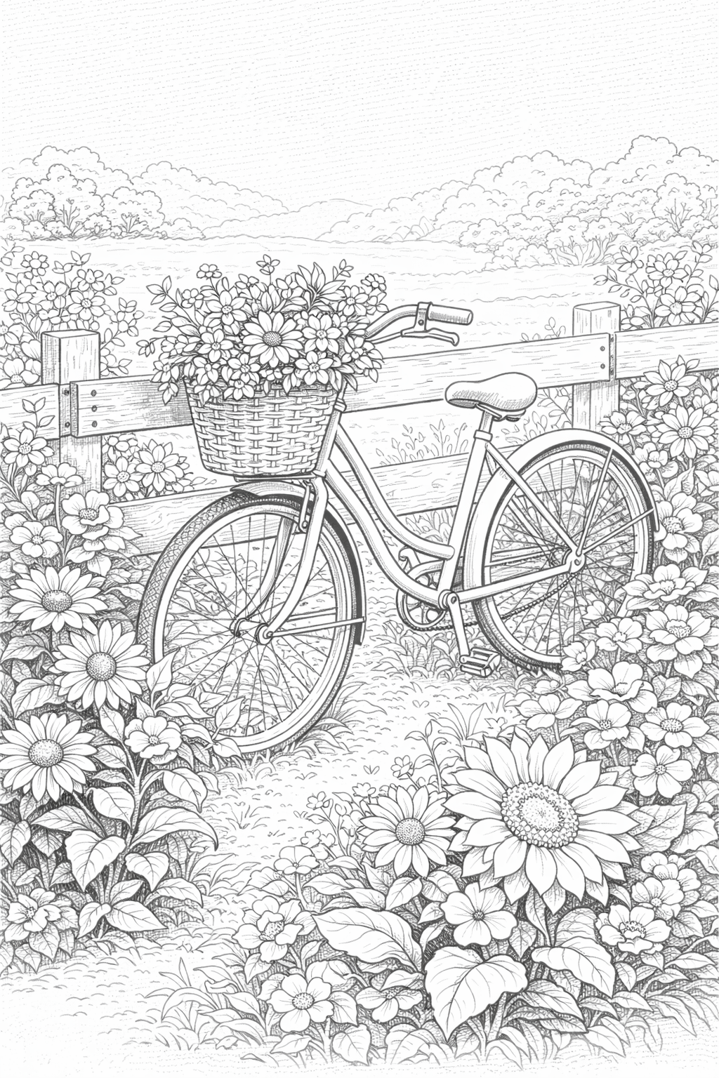 Farmhouse Cottage Coloring Book Volume 1