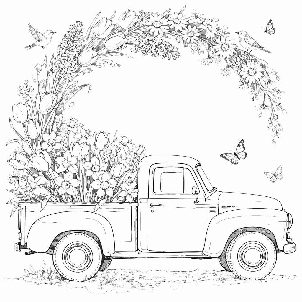Farmhouse Cottage Coloring Book Volume 2 for Adults